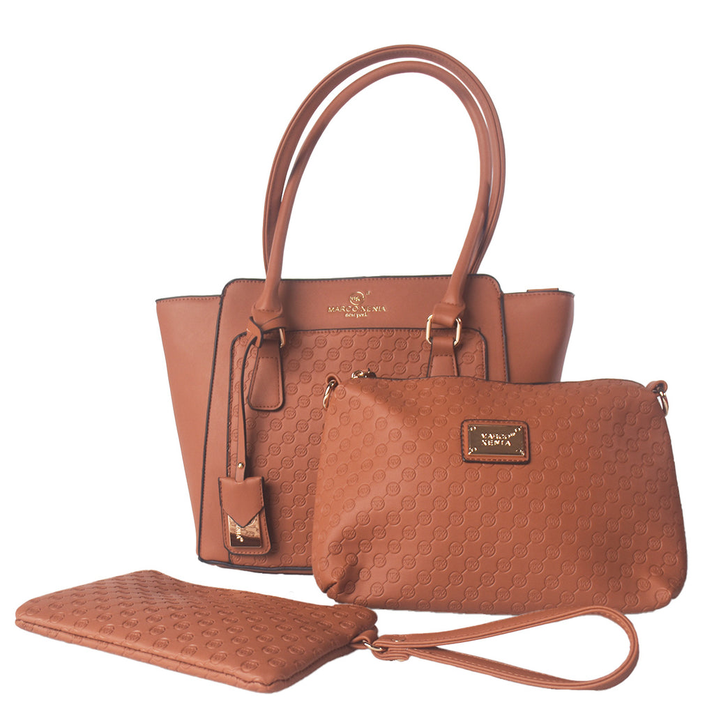 Cartera 3 en 1 Karina Coffee