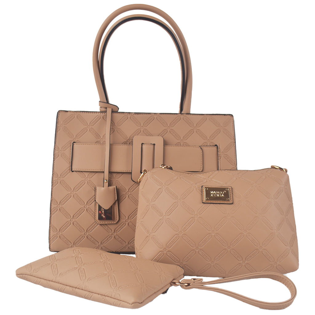 Cartera 3 en 1 Betty Beige