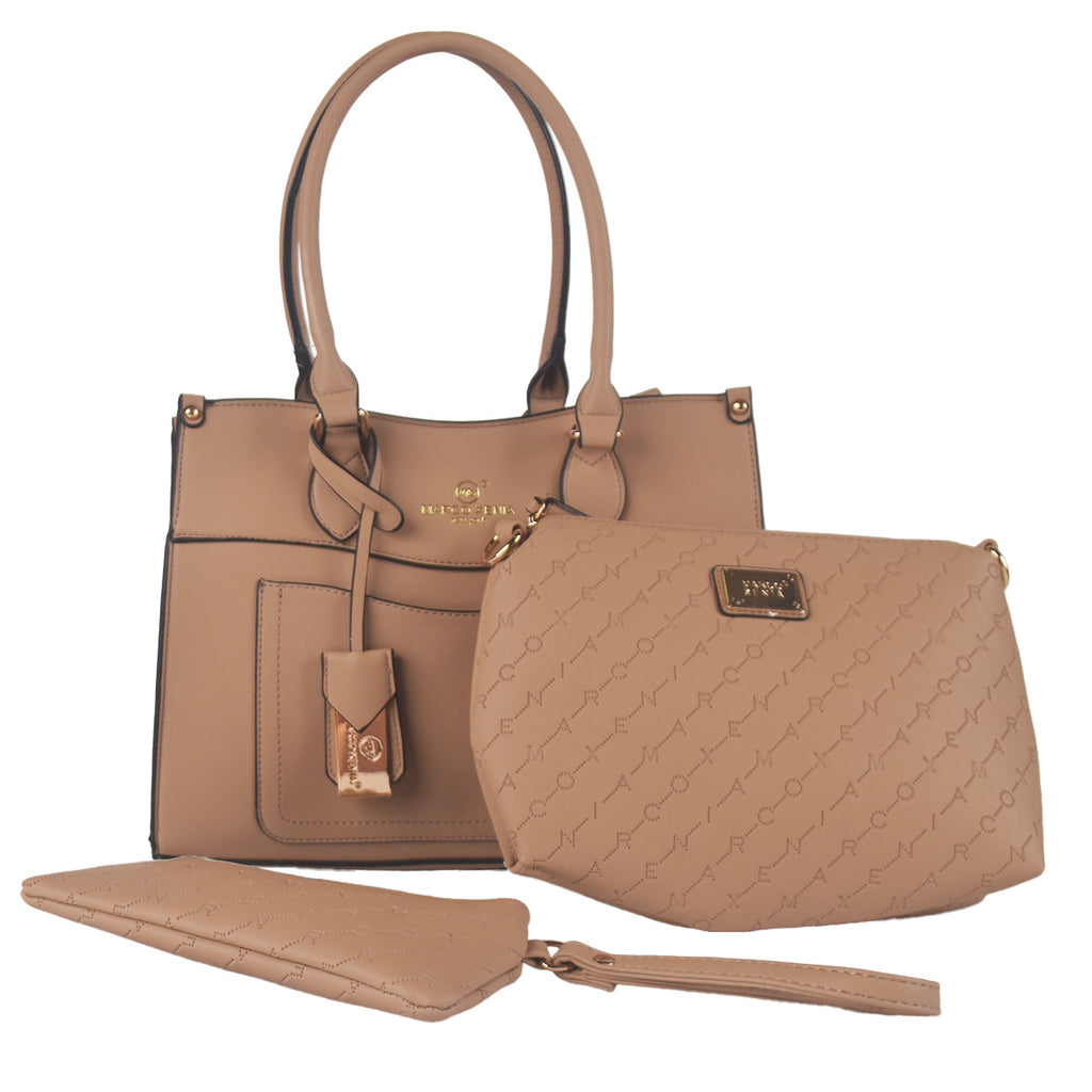 Cartera 3 en 1 Bianca Beige