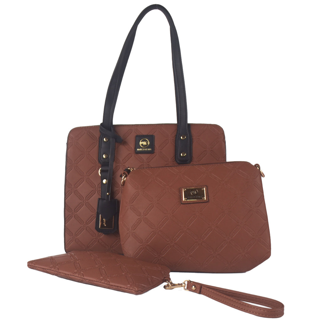 Cartera 3 en 1 Cynthia Coffee