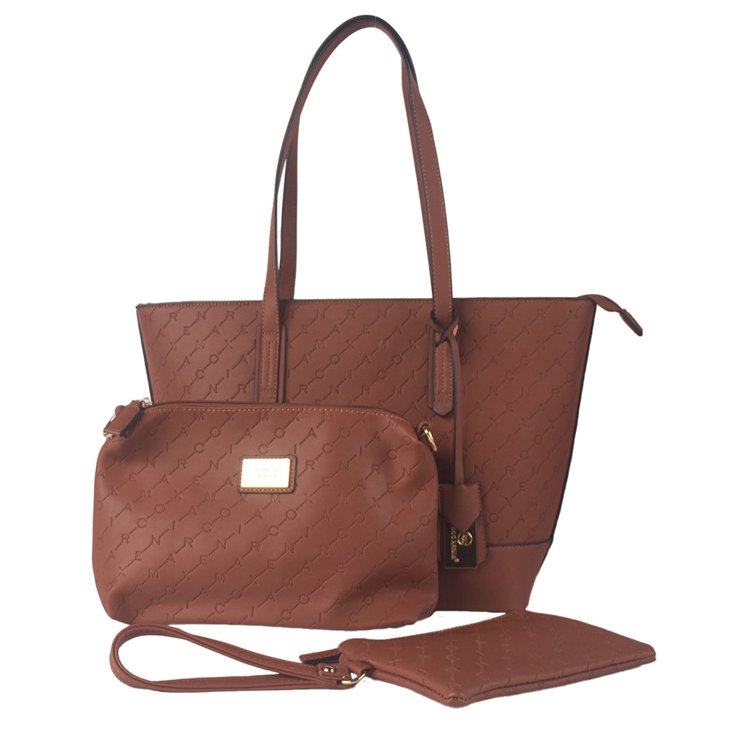 Cartera 3 en 1 Elina Coffee