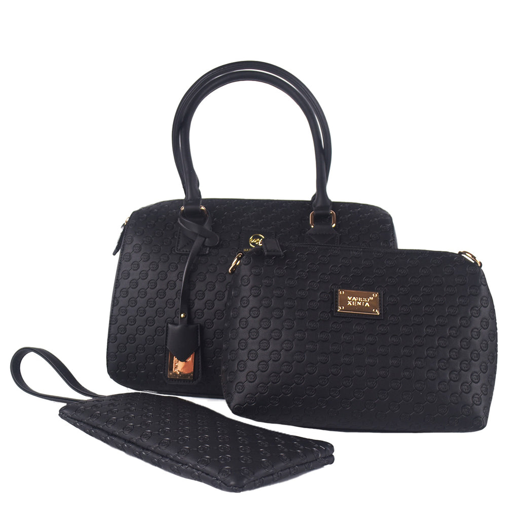 Cartera 3 en 1 Maite Negro