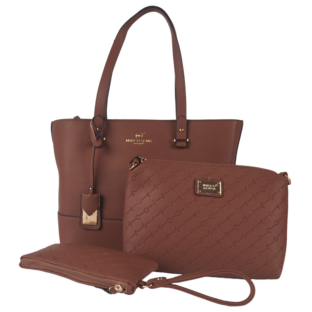 Cartera 3 en 1 Valeria Coffee